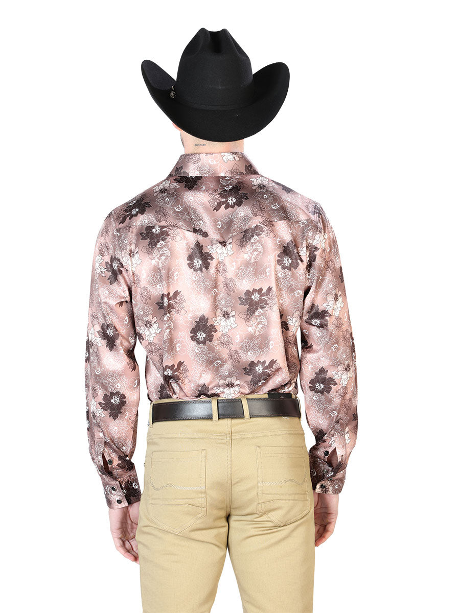 Light Café Casual Manga Larga Camisa 43947