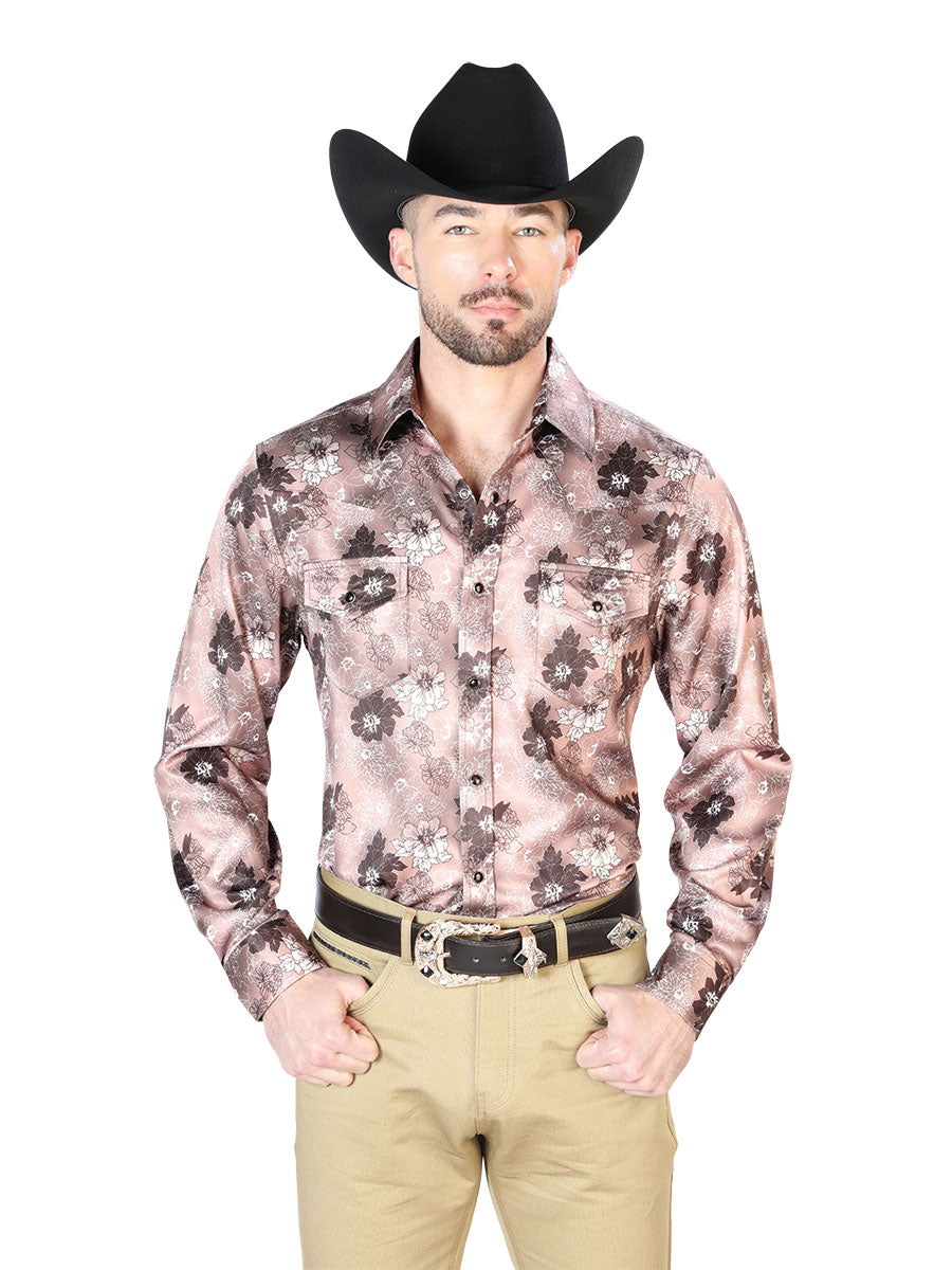 Light Café Casual Manga Larga Camisa 43947