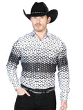 Camisa Casual L/ Manga El Señor De Los Cielos 3 97%Poliéster 3%Lycra Gris 43988