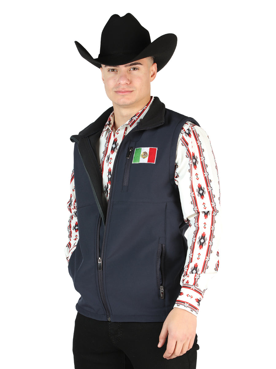 CHALECO EL GENERAL Polar Bonded 100% POLIÉSTER MARINO 44137