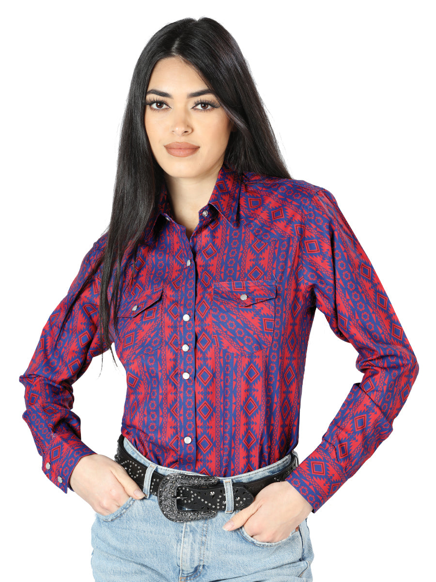 Cowboy Camisa L/ Manga El Señor De Los Cielos No.4043 65% Poliéster 35%cotton Mustard 44203