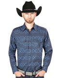 el General Vaquero Camisa - Azul 44204