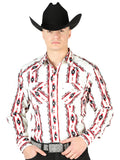 Camisa Vaquera L/ Manga El Señor De Los Cielos No.94 65% Poliéster 35% Algodón Beige 44211