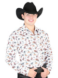 el General Blanco Vaquero Camisa 44326