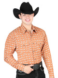 el General Orange Vaquero Camisa 44328