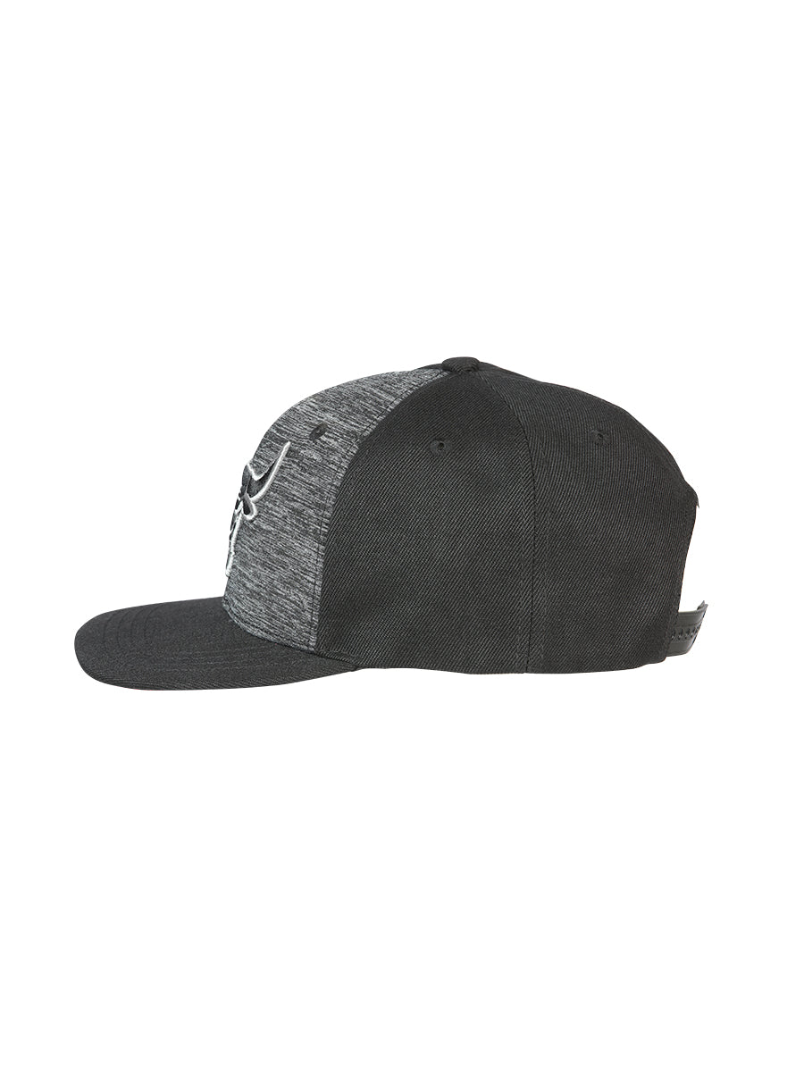Gorra El General Bull Tela Negro/gris 44371