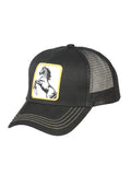 Gorra El General Caballo Tela Negro/amarillo 44374