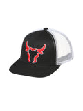 Gorra El General Bull Tela Negro/blanco 44377
