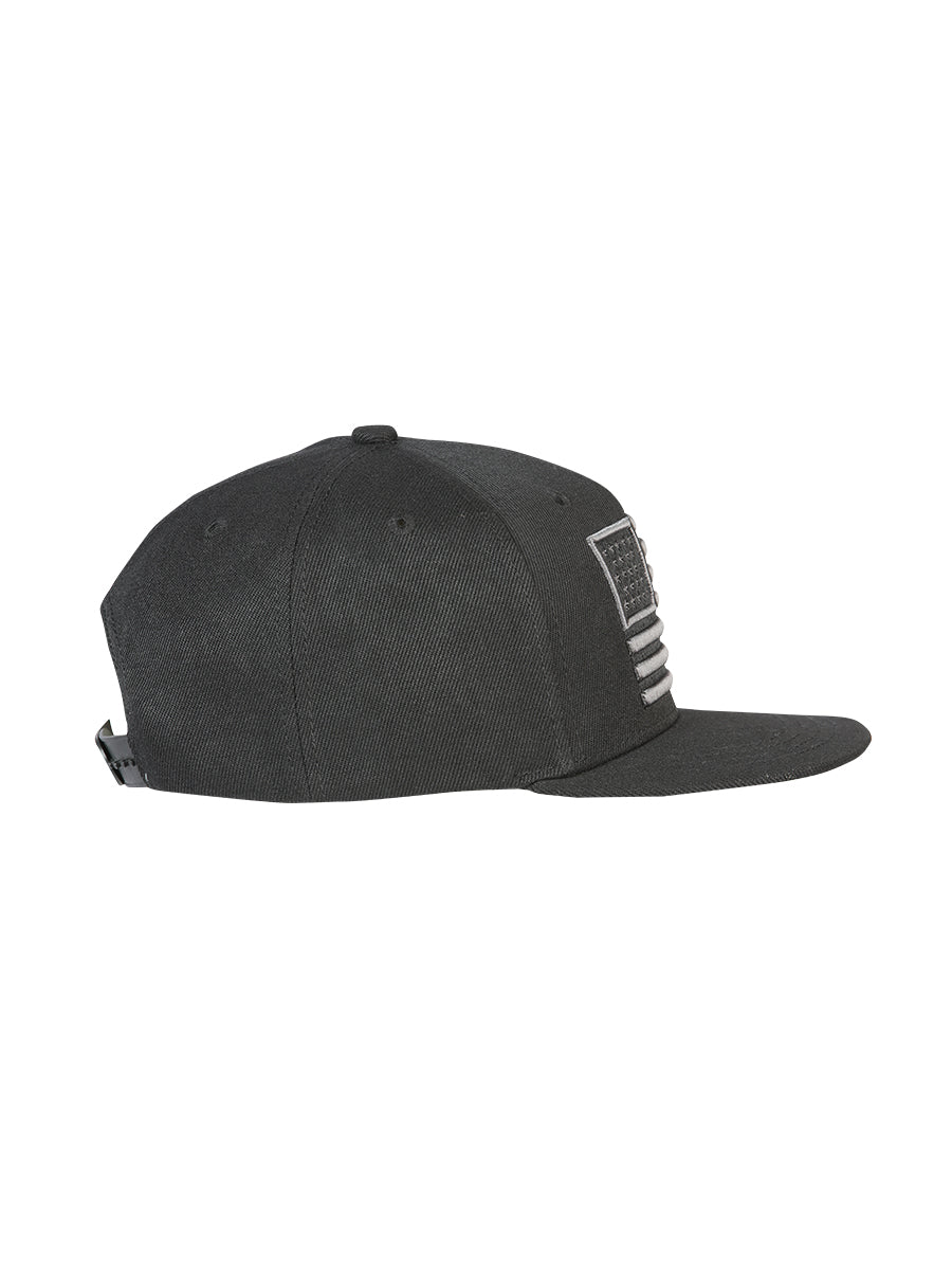 Gorra El General Usa Flag Tela Negro 44379