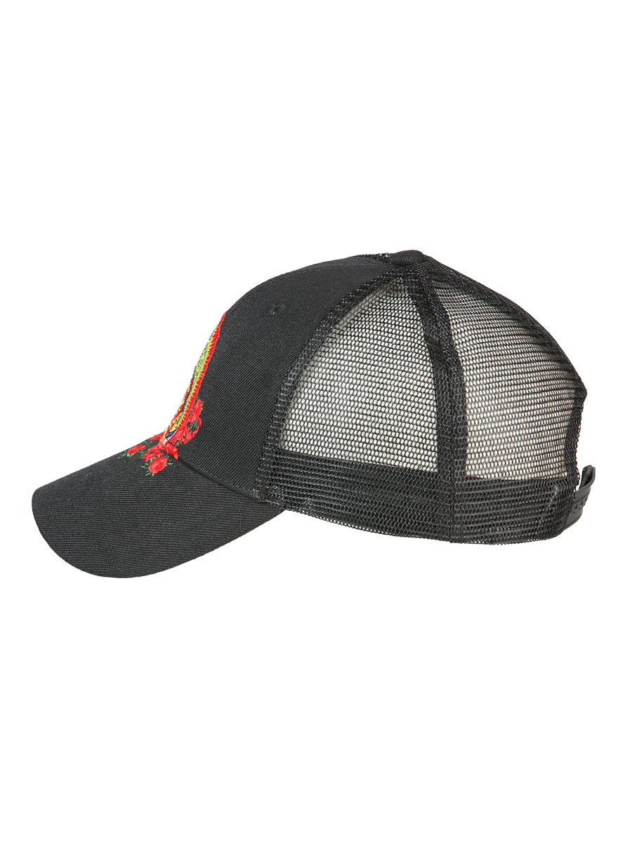 Gorra El General Virgen Tela Negro 44380