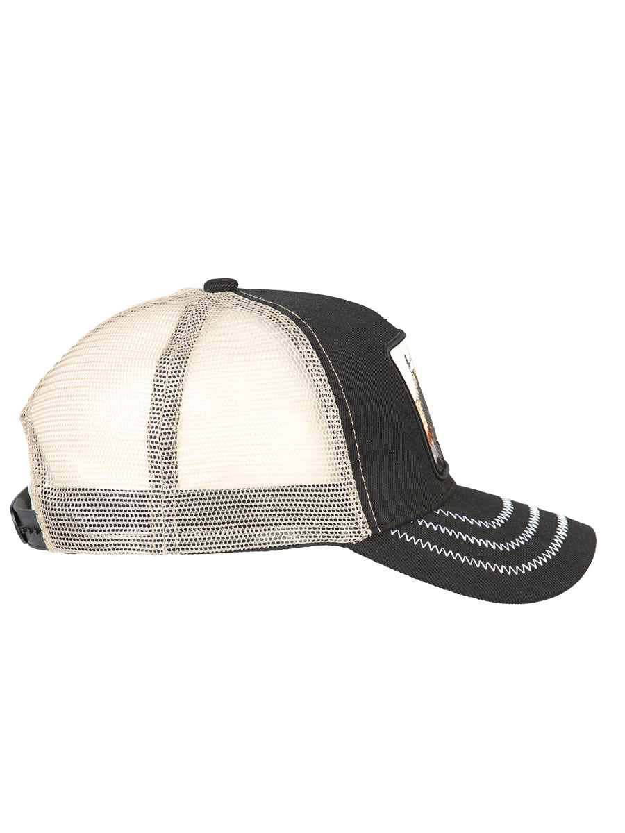 Gorra El General El Toro Tela Negro/taupe 44385