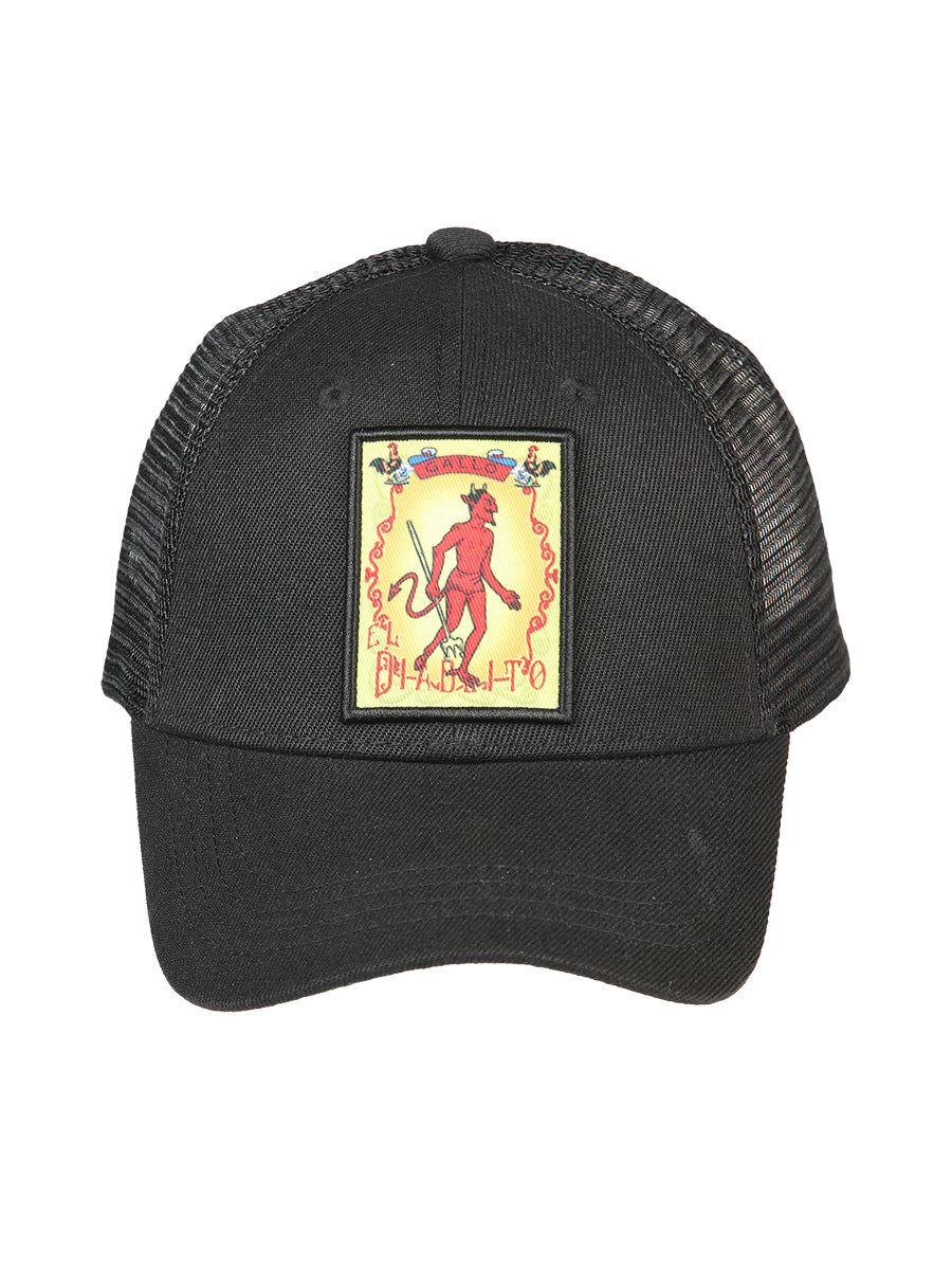 Gorra El General El Diablo Tela Negro 44386