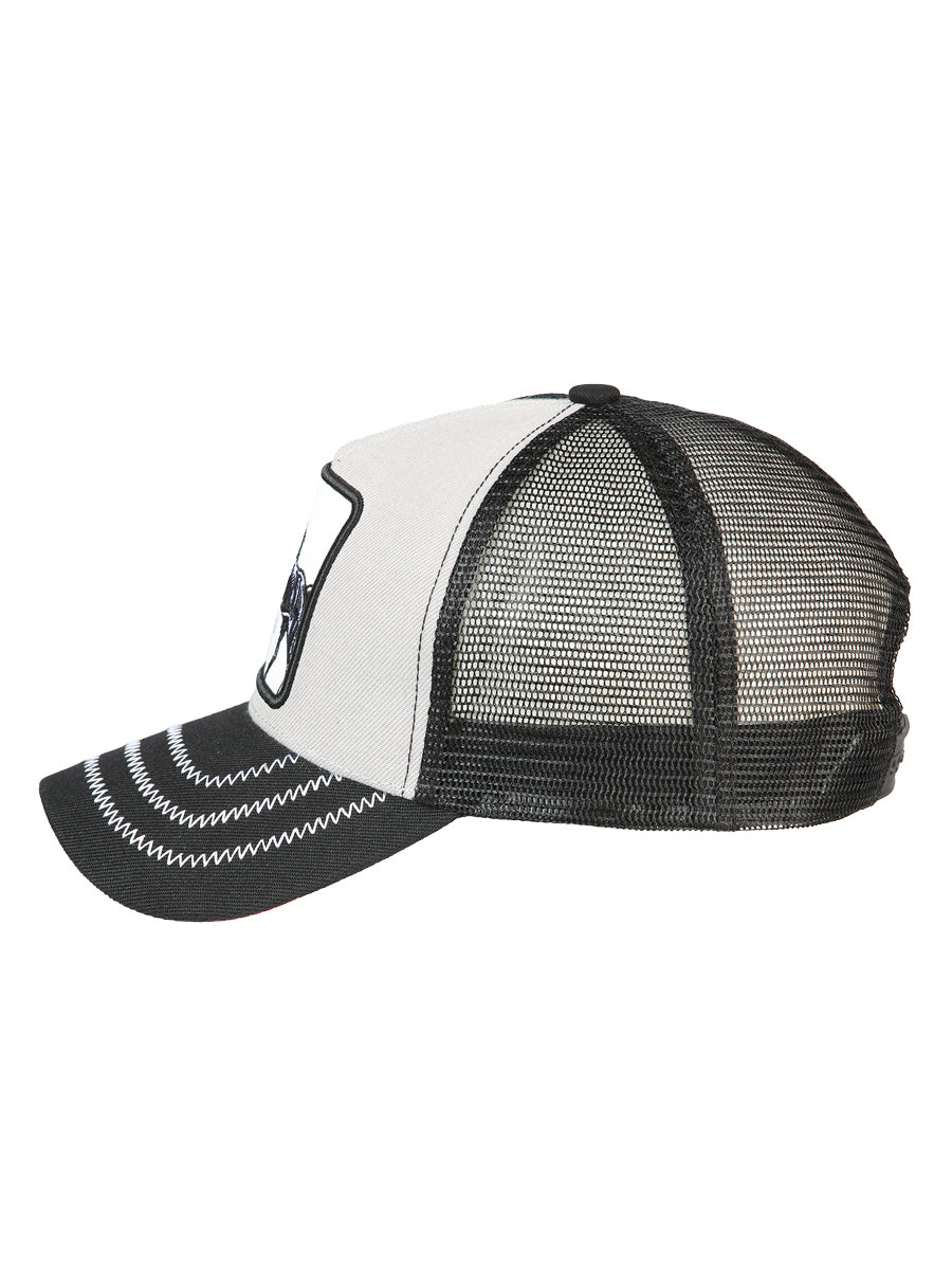Gorra El General Caballo Tela Gris/negro 44390