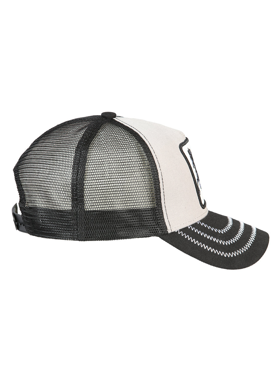 Gorra El General Caballo Tela Gris/negro 44390