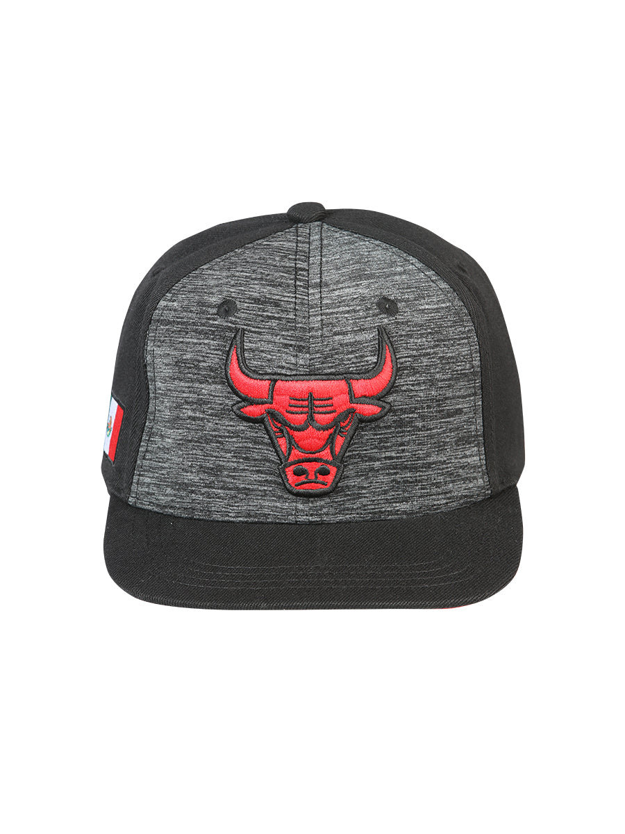 Gorra El General Bull Tela Negro/rojo 44391