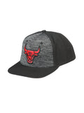 Gorra El General Bull Tela Negro/rojo 44391