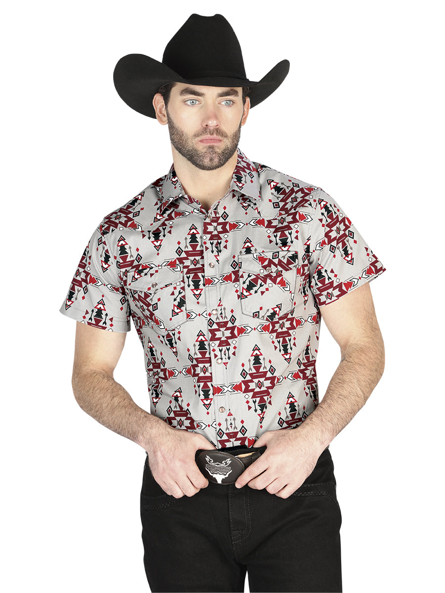 el General Vaquero Camisa - Gris 44446