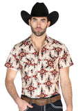 el General Vaquero Camisa - Ivory 44448