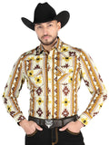 el General - Casual Manga Larga Camisa - Taupe 44471
