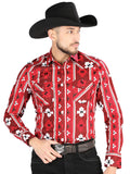 el General - Casual Manga Larga Camisa - Rojo 44472