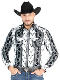 el General - Casual Manga Larga Camisa - Negro 44491