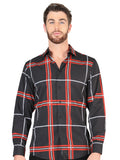 el General Negro Casual Long - Sleeve Camisa 44605