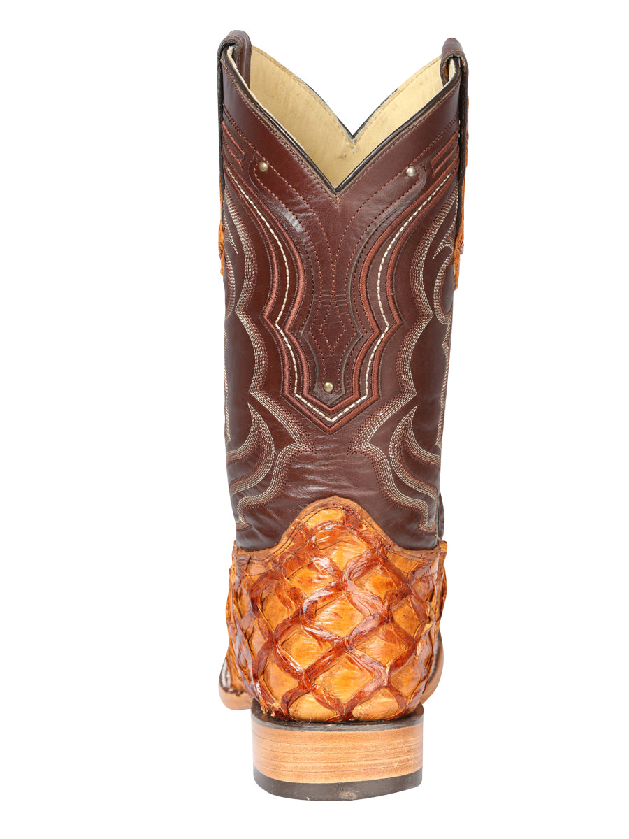 el General Caballero Exótico Monster Fish Rodeo Botas - Miel 44606