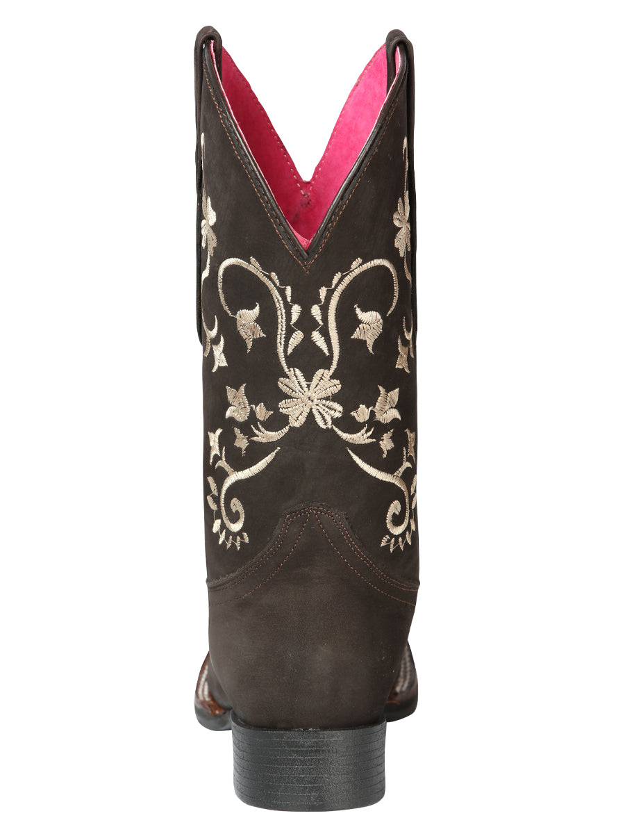 Bota Vaquera - el Geneal Rodeo - Woman - Nobuk Café 44642