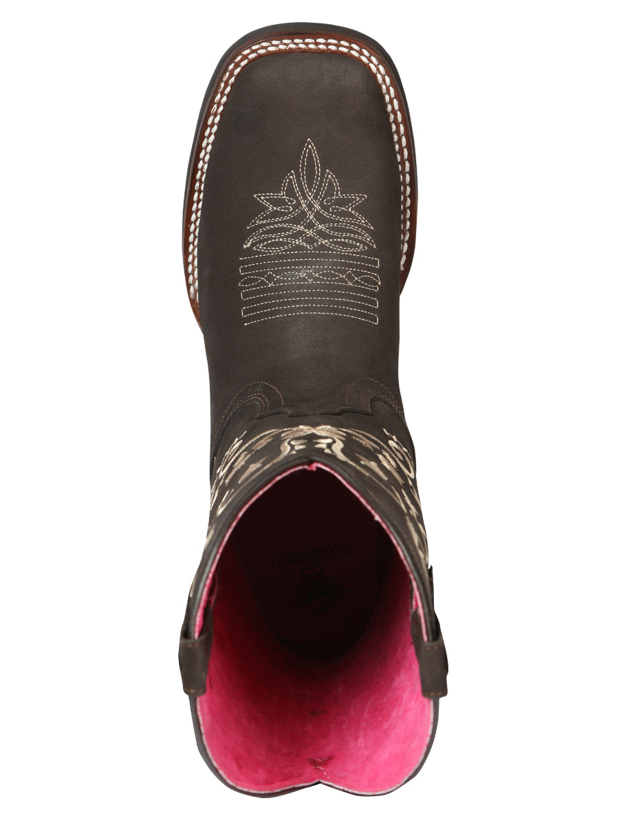 Bota Vaquera - el Geneal Rodeo - Woman - Nobuk Café 44642