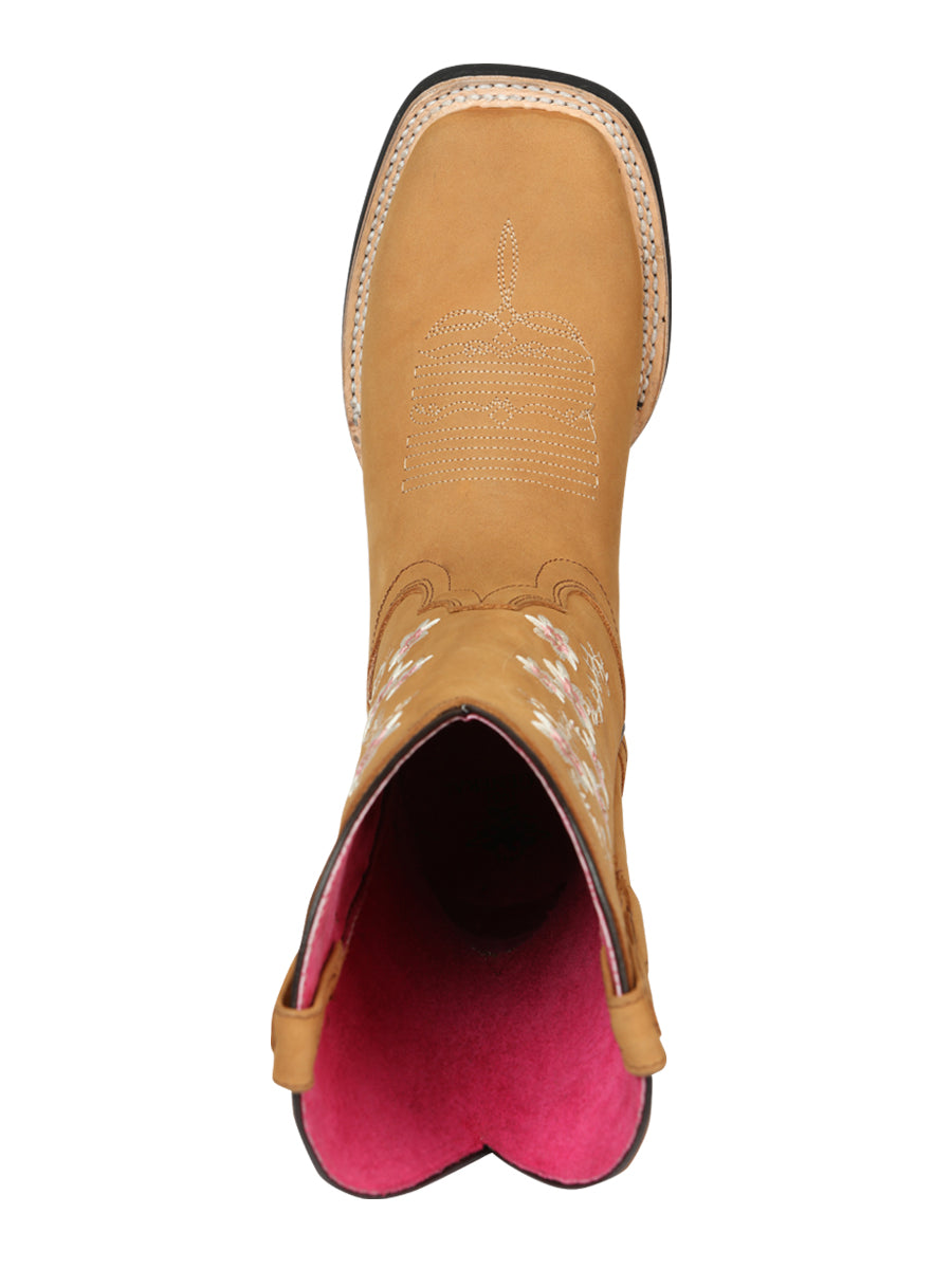 Bota Vaquera - el Geneal Rodeo - Woman Nobuk - Peach 44644