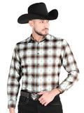el General - Casual Manga Larga Camisa - Café/sand 44700