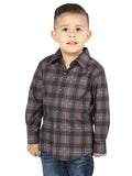 el General Moka/olive Casual Long - Sleeve Camisa 44746