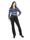 Dama Negro Centenario Pantalón de Mezclilla 44822