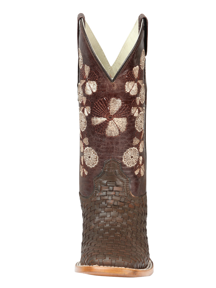 el General Dama Rodeo Botas Petatillo - Café 44855