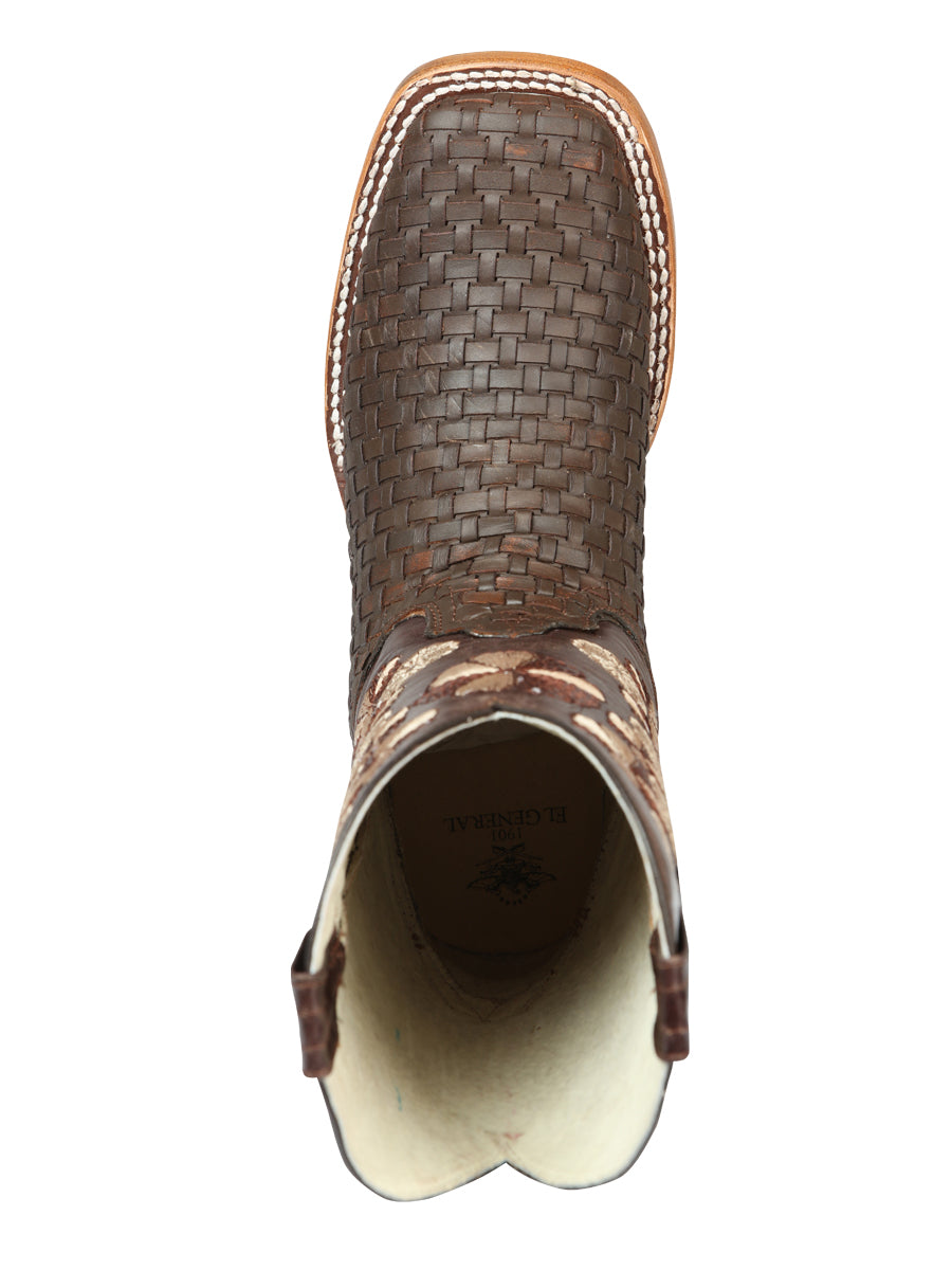 el General Dama Rodeo Botas Petatillo - Café 44855