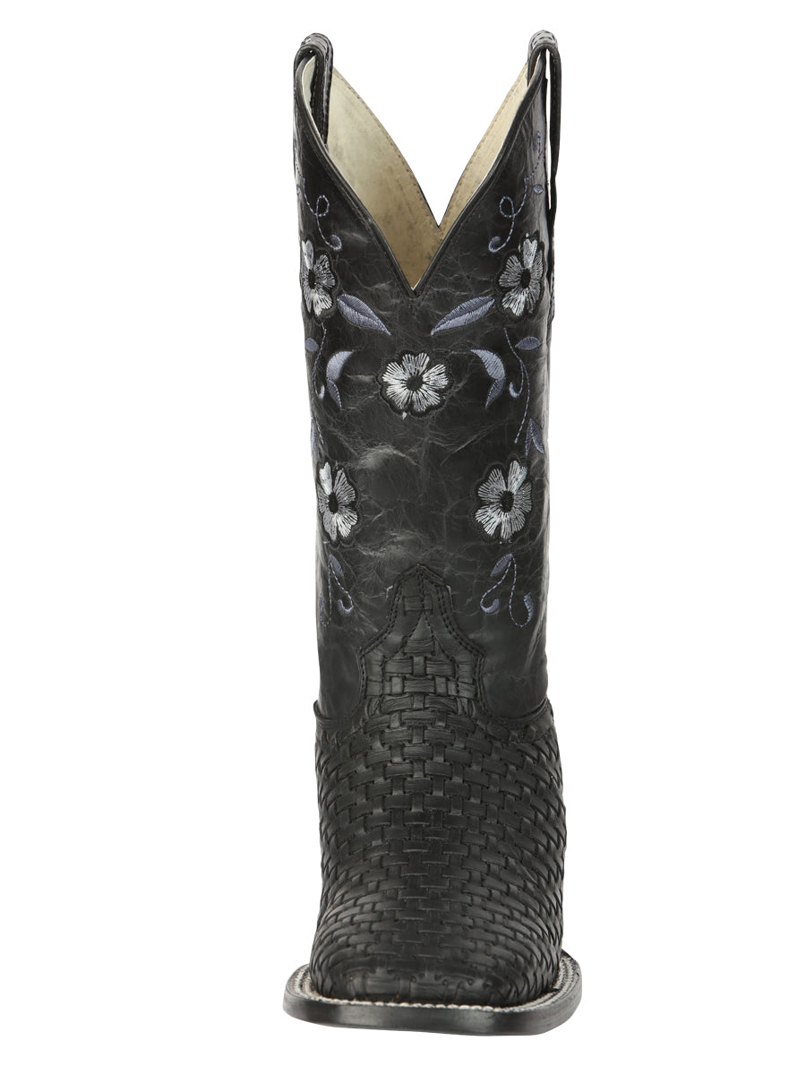 el General Dama Rodeo Botas Petatillo - Negro 44856