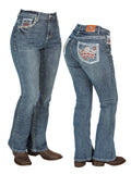 Dama Oscuro - Azul Centenario Pantalón de Mezclilla 44962