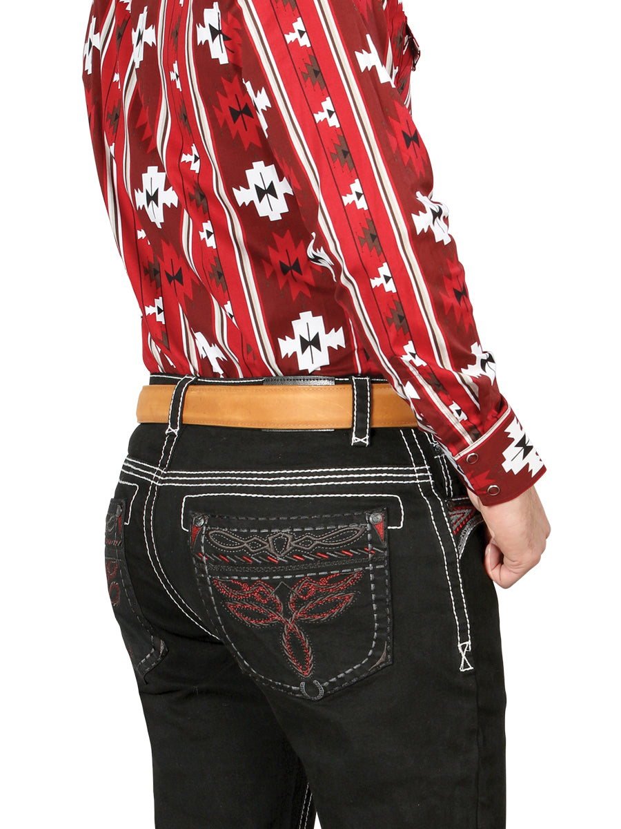 Centenario Bootcut Mezclilla Pantalón de Mezclilla - Negro 44968