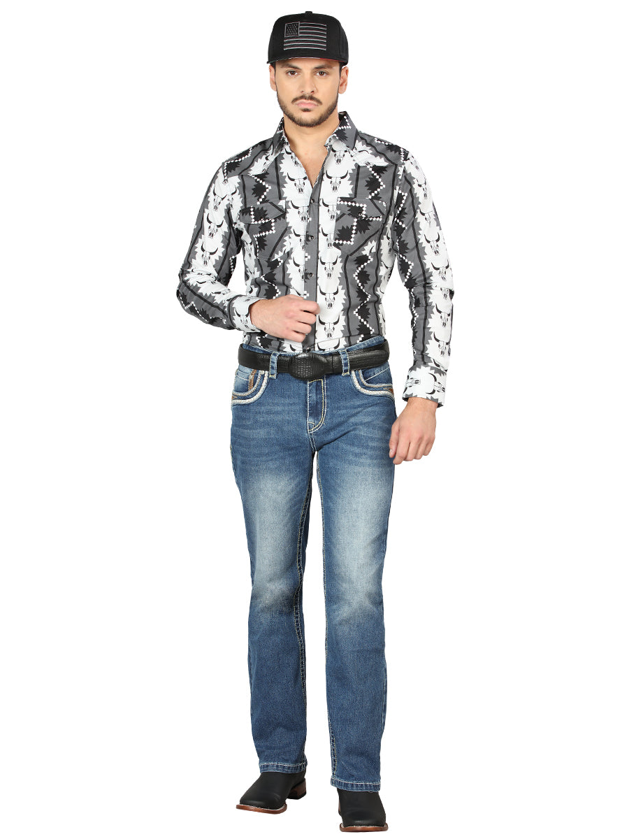 Centenario Bootcut Mezclilla Pantalón de Mezclilla - Mediano Azul 44971
