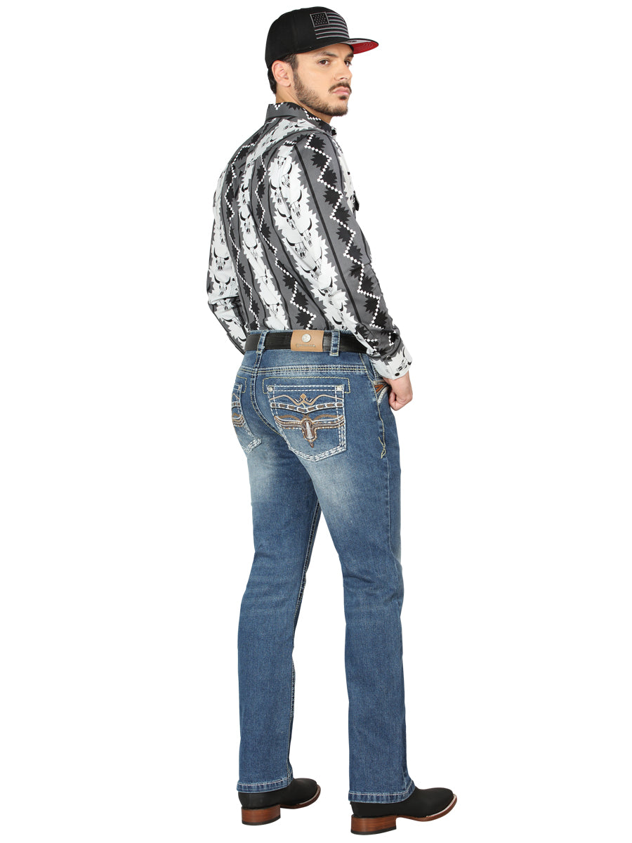 Centenario Bootcut Mezclilla Pantalón de Mezclilla - Mediano Azul 44971