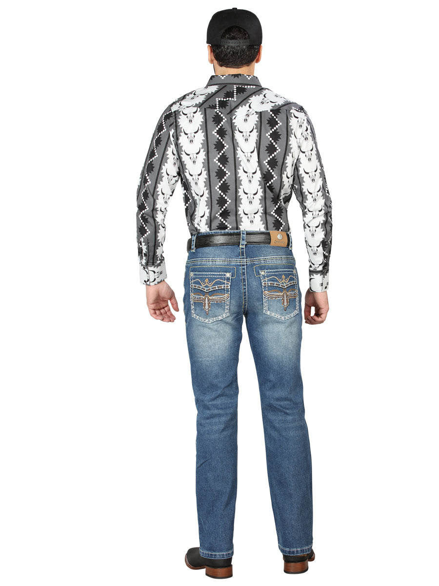 Centenario Bootcut Mezclilla Pantalón de Mezclilla - Mediano Azul 44971