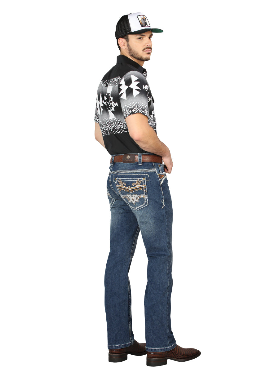 Centenario Bootcut Mezclilla Pantalón de Mezclilla - Mediano Azul 44973
