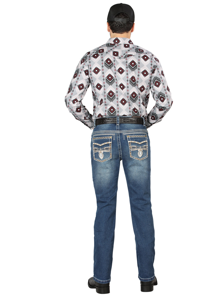 Centenario Bootcut Mezclilla Pantalón de Mezclilla - Oscuro Azul 44974