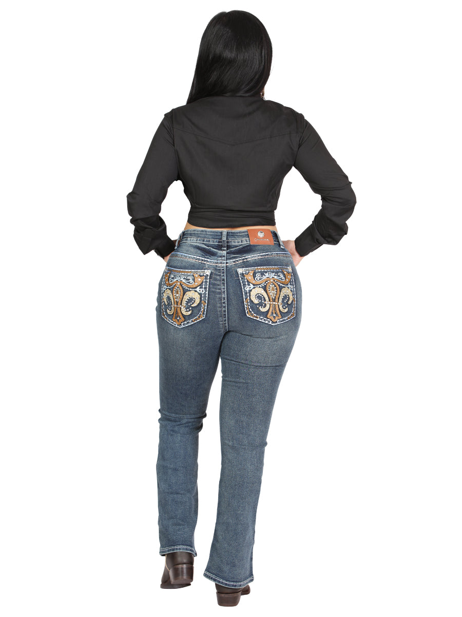 Centenario Bootcut Mezclilla Pantalón de Mezclilla - Oscuro Azul 45031