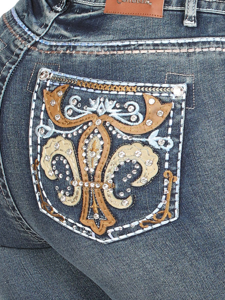 Centenario Bootcut Mezclilla Pantalón de Mezclilla - Oscuro Azul 45031