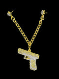Pin El General Pistola Metal Negro 45242