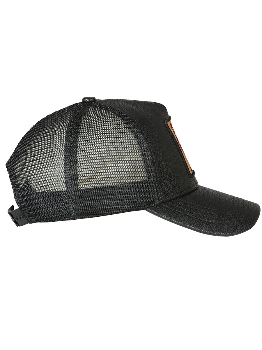 Gorra El General Gallo Tela Negro 45256