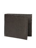 Cartera Borrego El General Tri-fold Piel Lisa Cafe Obscuro 45265