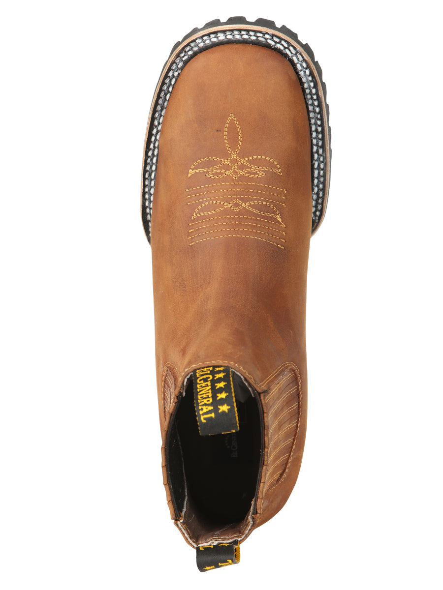 el General Caballero Tobillo Botas - Loco Caballo Papaya 45342