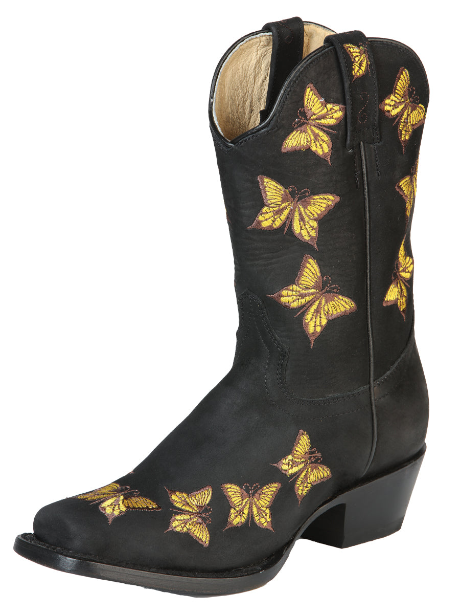 el General Dama Rodeo Bota - Nobuk Negro 51220